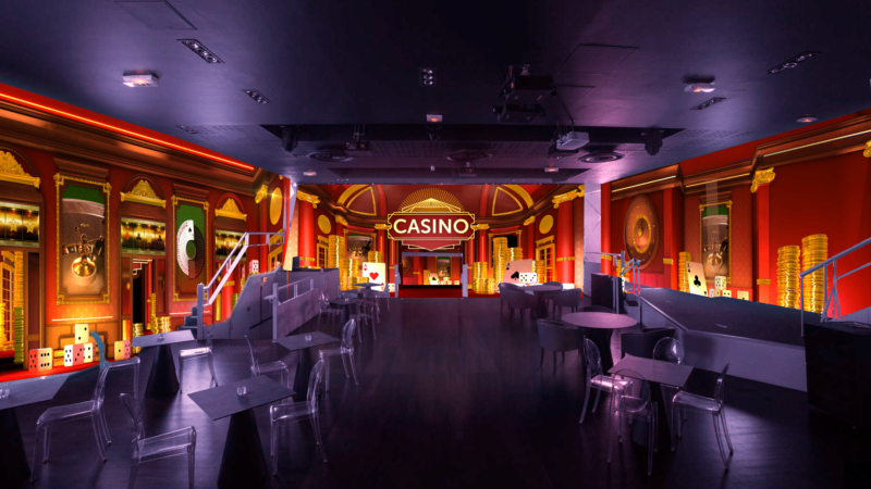 CASINO Décor Animé