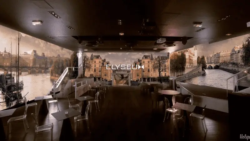 Paris Quais de Seine Décor Animé